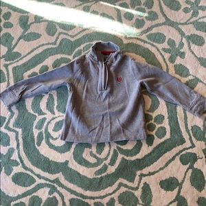 Chaps boys gray half-zip sweater - sz 3T - $16
